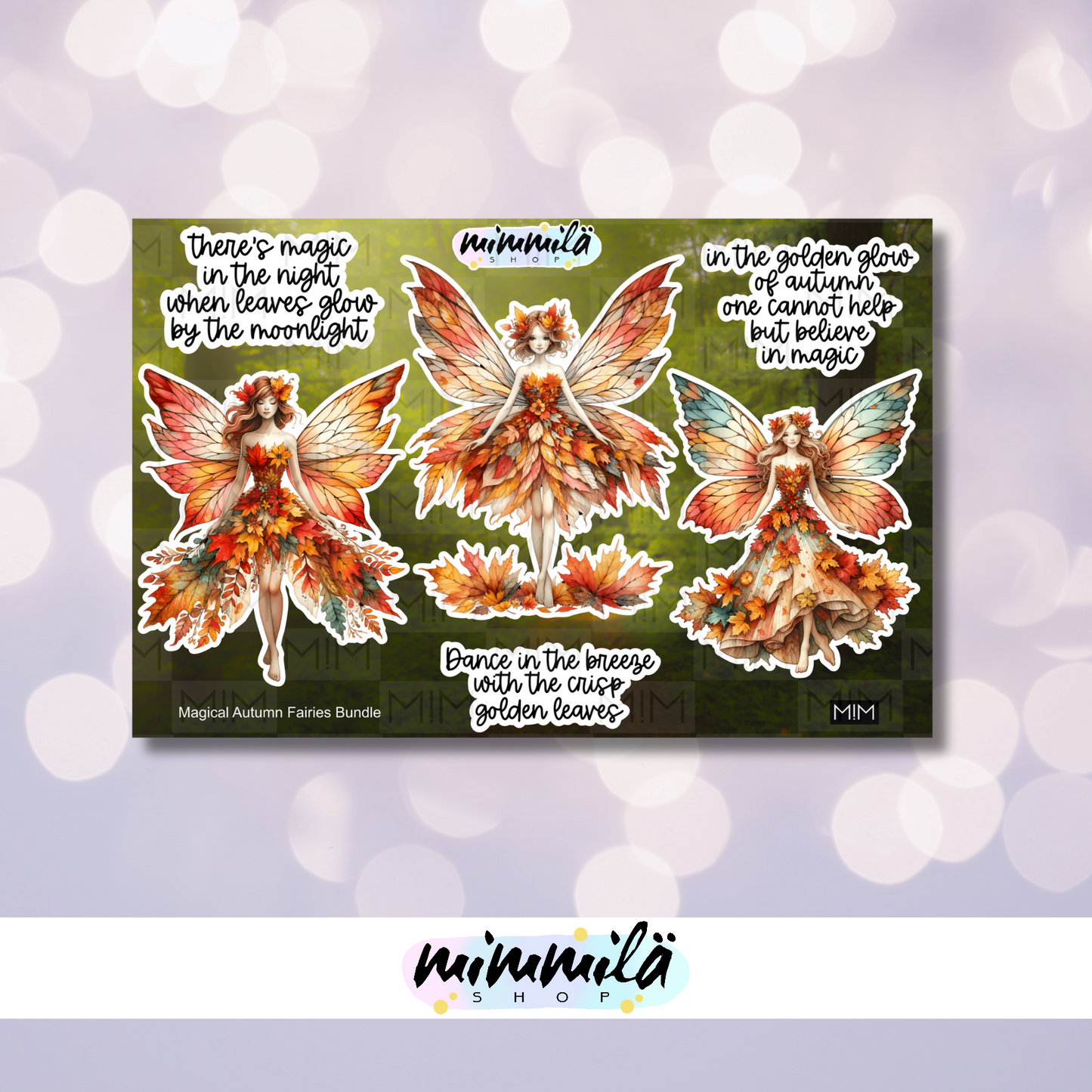 Magical Autumn Fairies Bundle