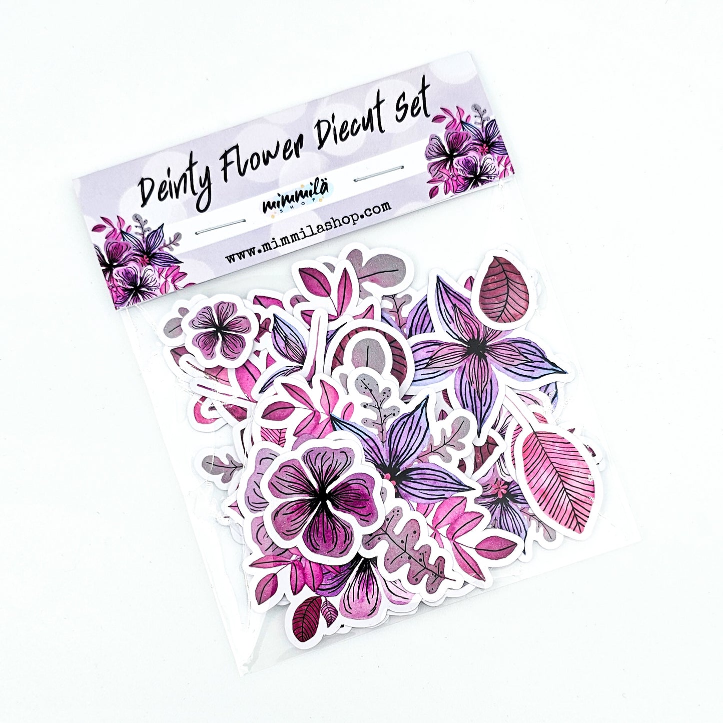 Deinty Flower Diecut Set