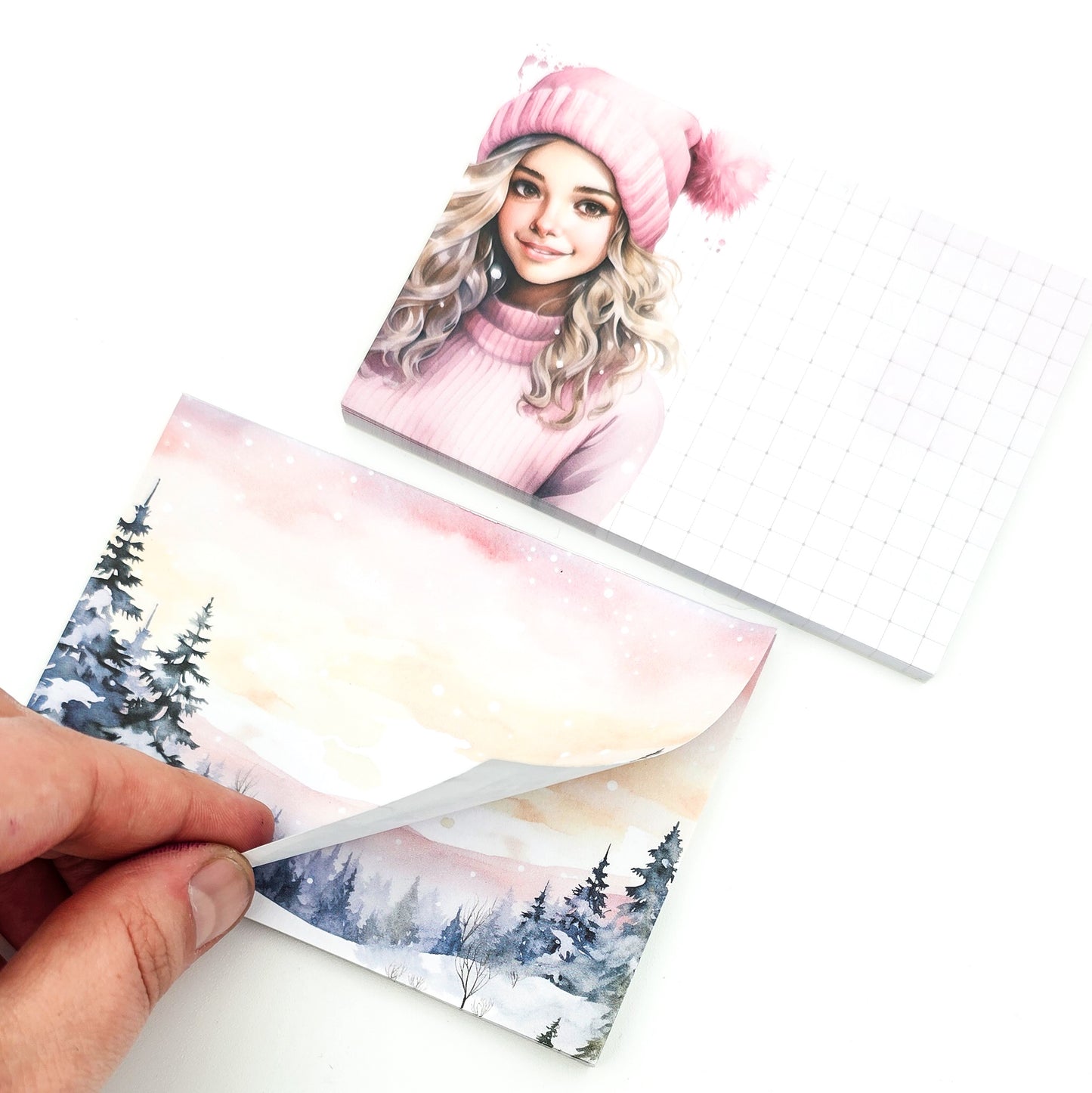 M!M: Winter Morning A7 Note Pad Set