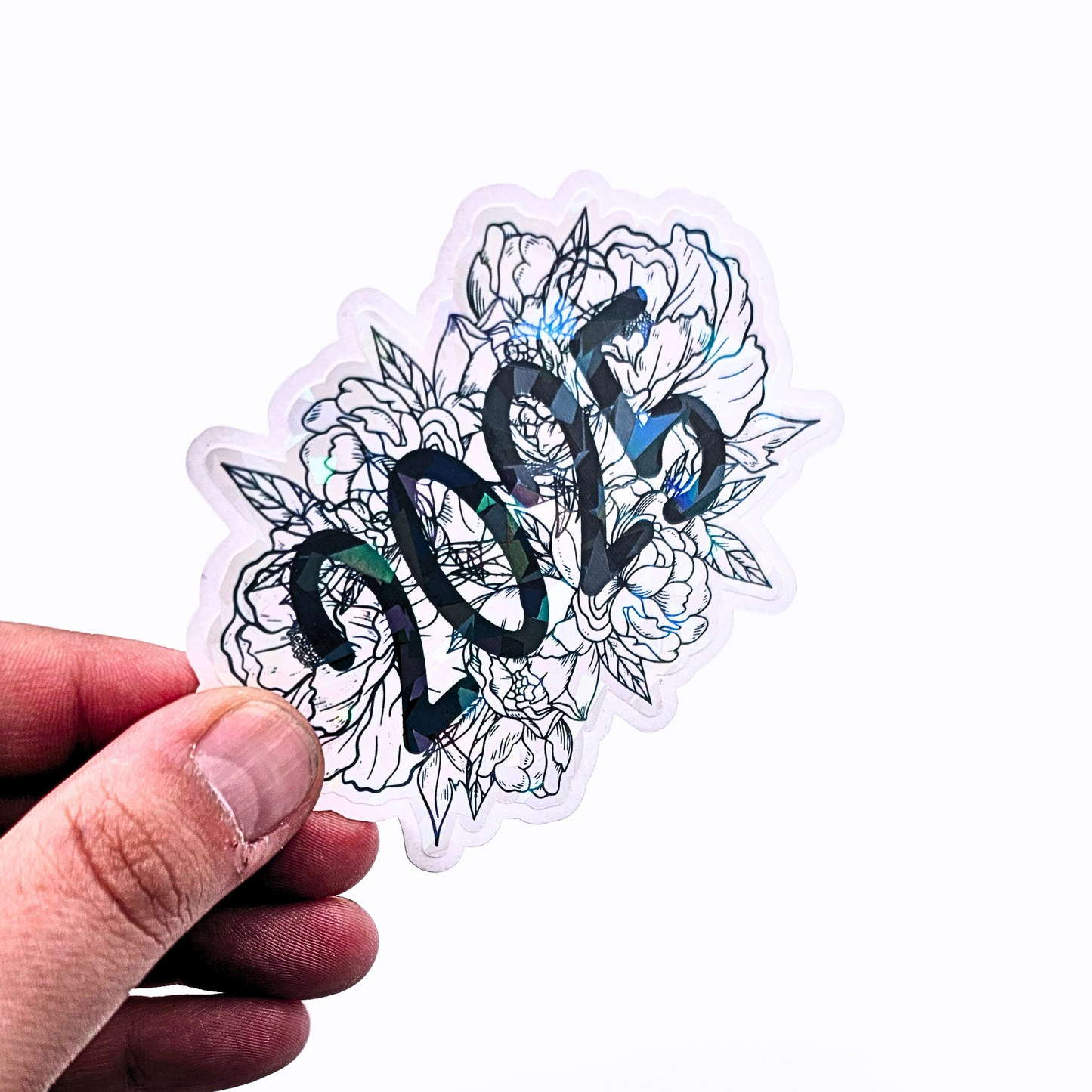 Holographic Vinyl Sticker 2024