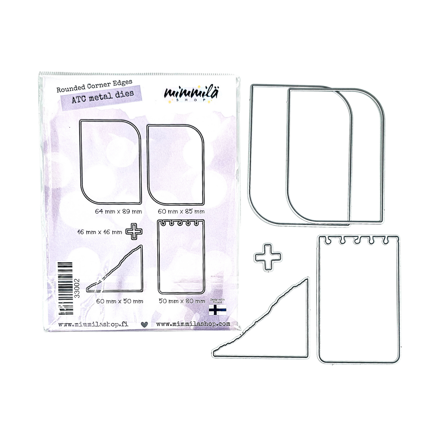 M!M: Rounded Corner Edges ATC Metal Die Set