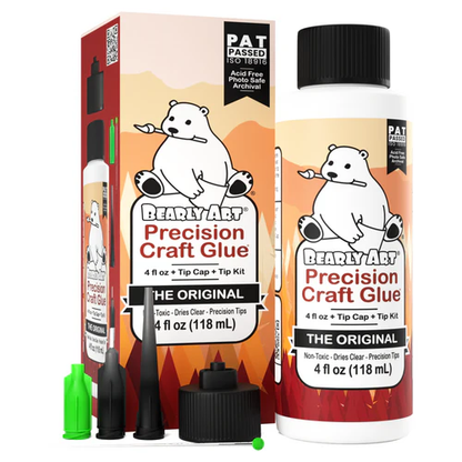 Bearly Art Precision Craft Glue - THE ORIGINAL