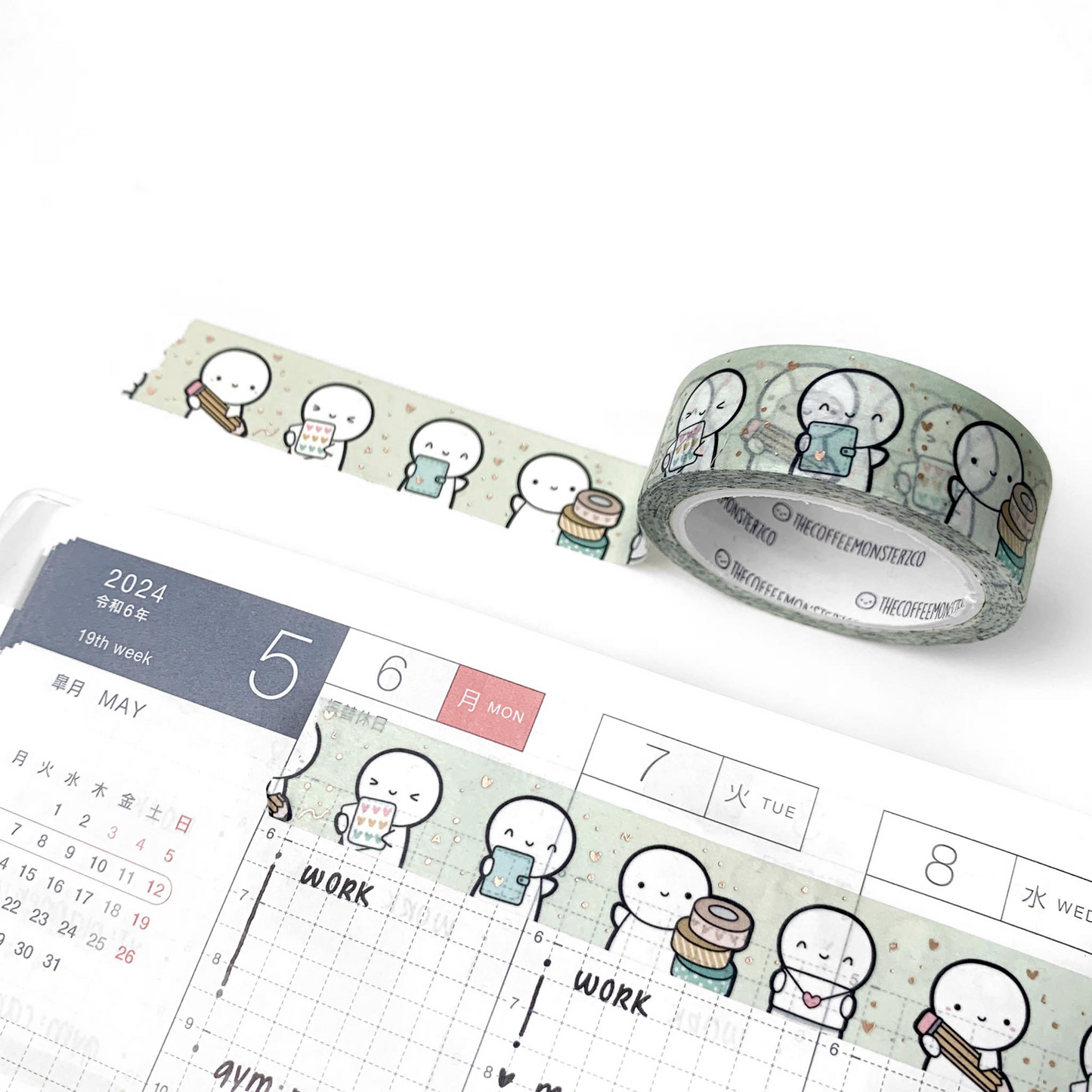 TCMC: Planning Time 2.0 Washi Tape