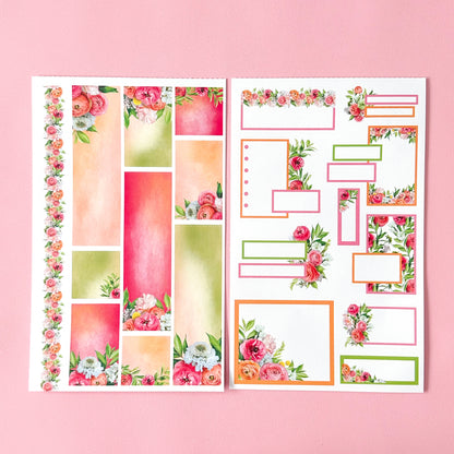 LLP: "Pastel Blooms" Sticker Book