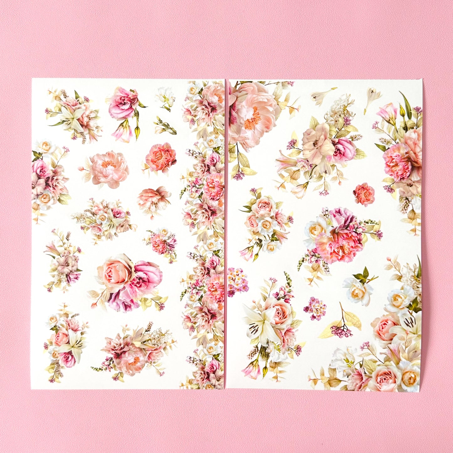 LLP: "Pastel Blooms" Sticker Book