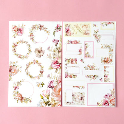 LLP: "Pastel Blooms" Sticker Book