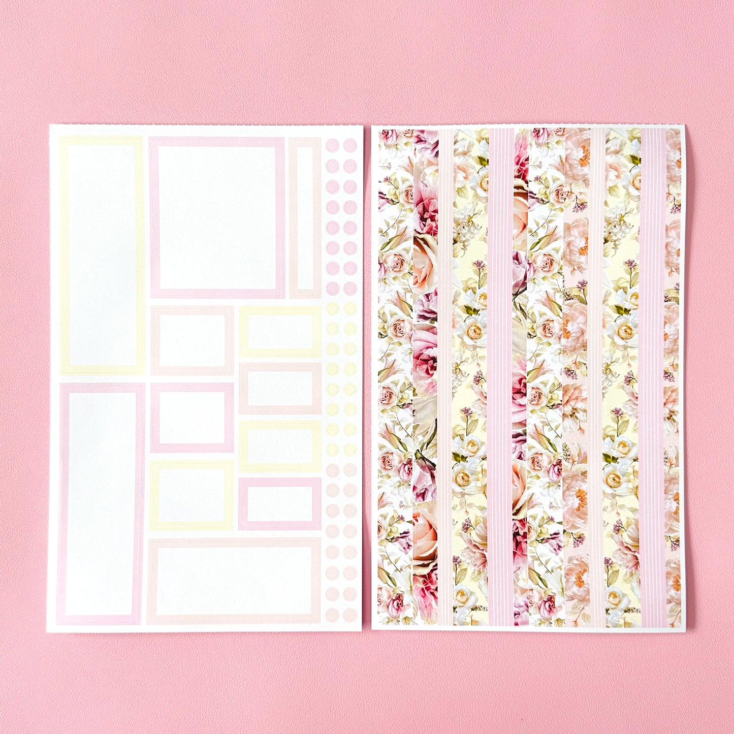 LLP: "Pastel Blooms" Sticker Book