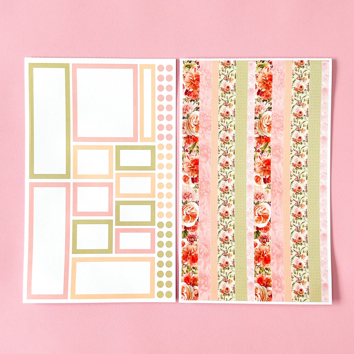 LLP: "Pastel Blooms" Sticker Book