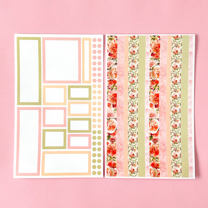 LLP: "Pastel Blooms" Sticker Book