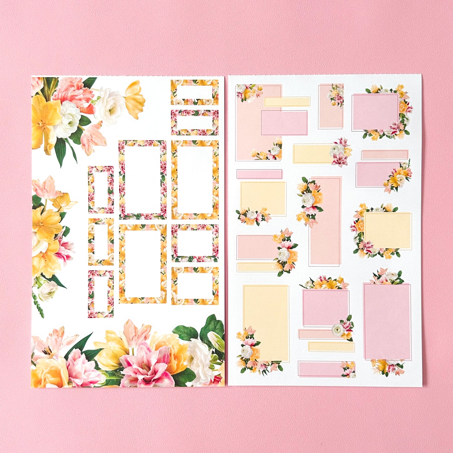 LLP: "Pastel Blooms" Sticker Book