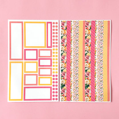 LLP: "Pastel Blooms" Sticker Book