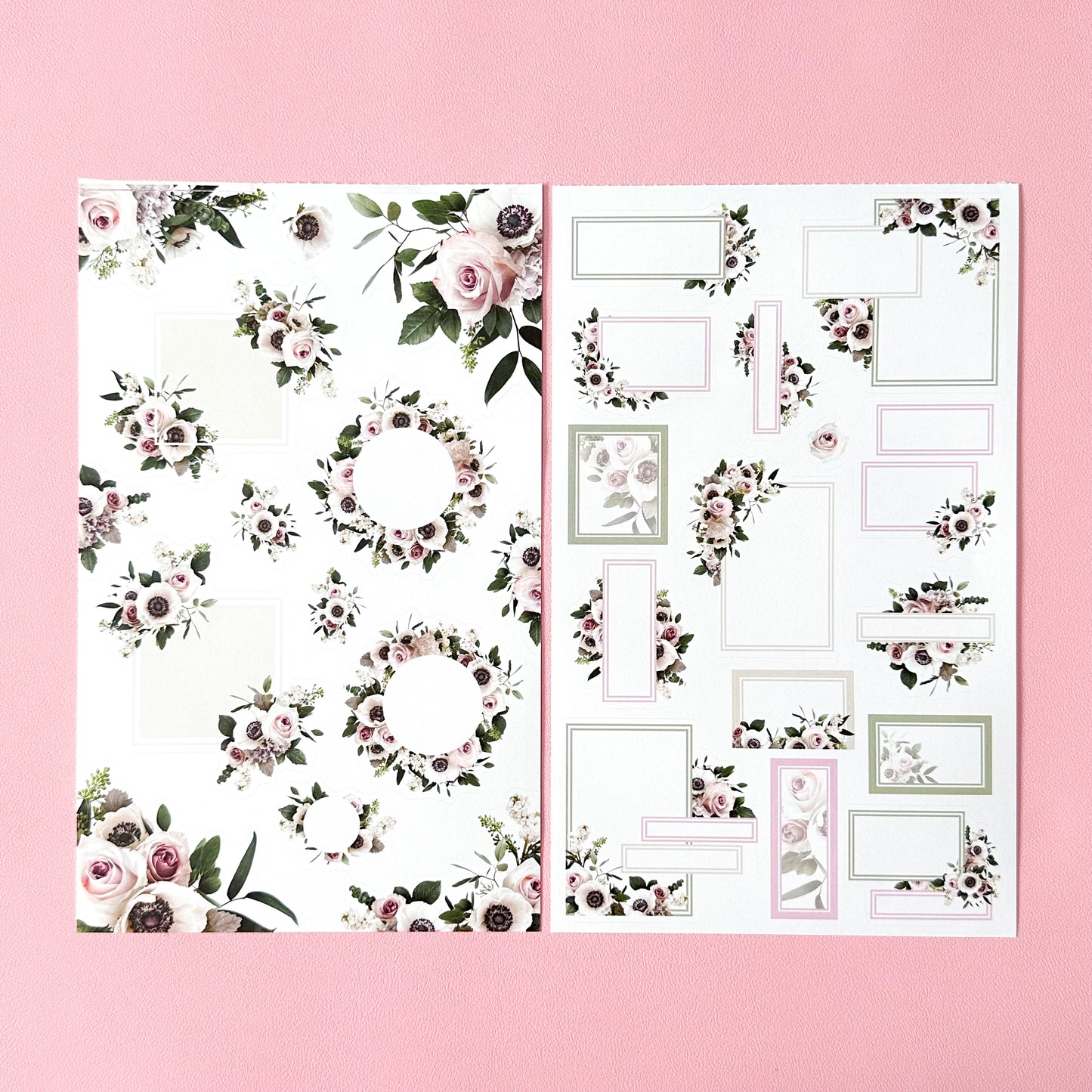 LLP: "Pastel Blooms" Sticker Book