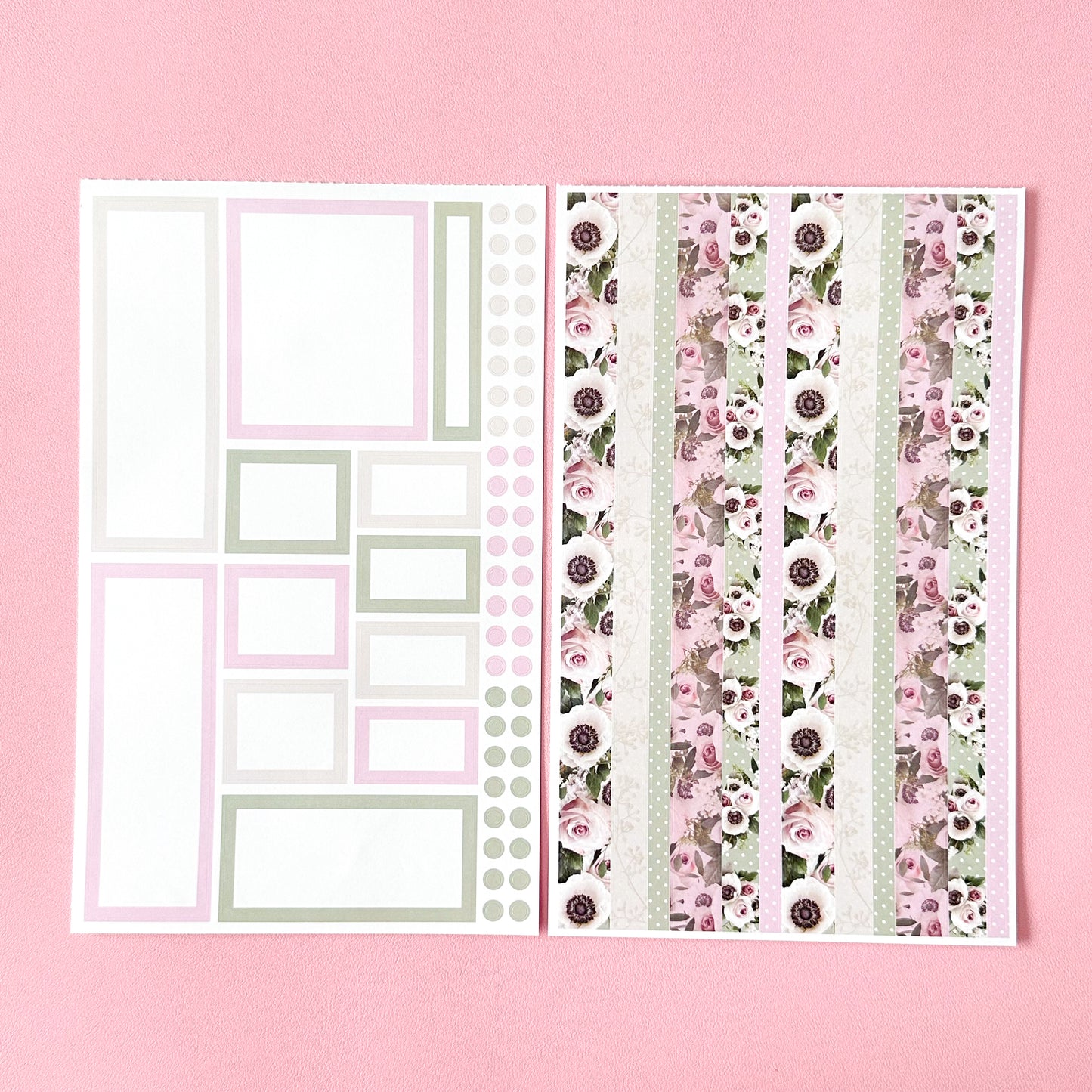 LLP: "Pastel Blooms" Sticker Book