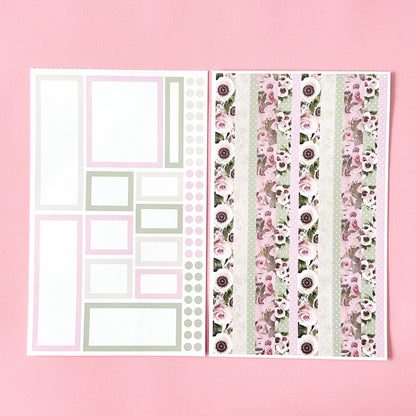 LLP: "Pastel Blooms" Sticker Book