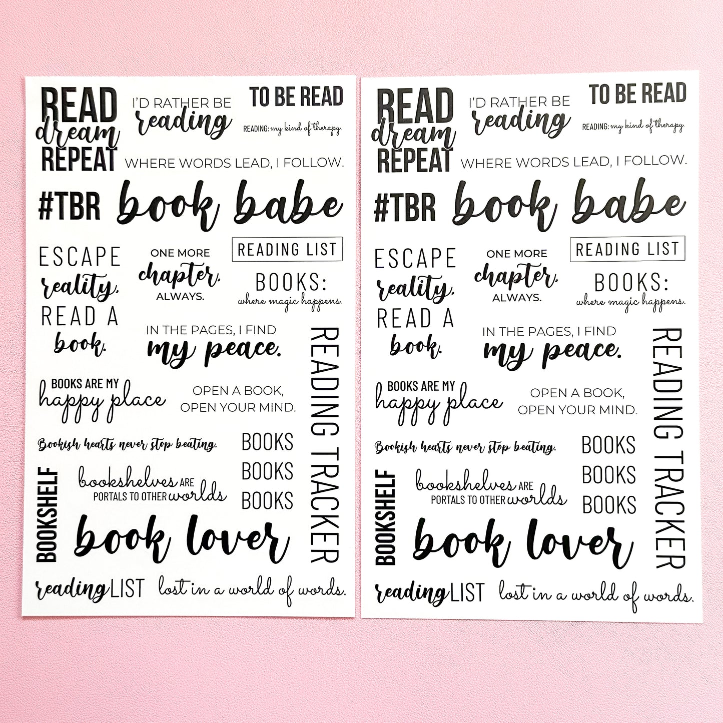 LLP: "Book Babe" Sticker Book