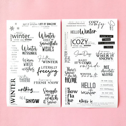 LLP: "Winter Allure" DELUXE Sticker Book