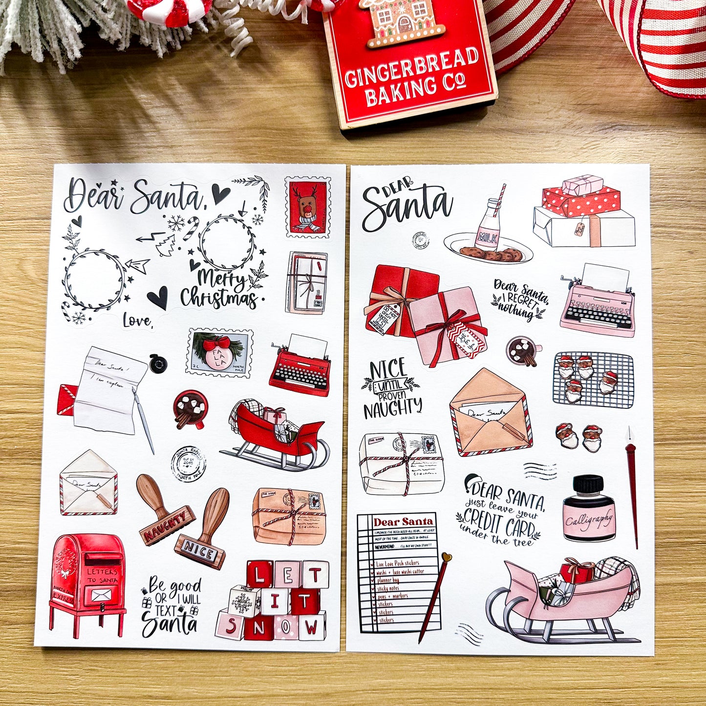 LLP: "Chic Christmas" Sticker Book