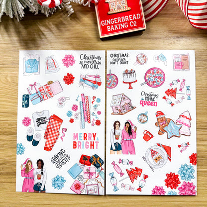 LLP: "Chic Christmas" Sticker Book