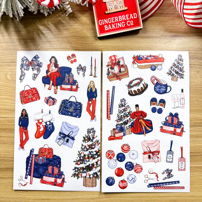 LLP: "Chic Christmas" Sticker Book