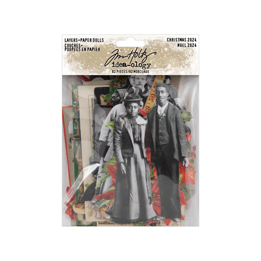 Tim Holtz Idea-ology Christmas 2024 Layers + Paper Dolls