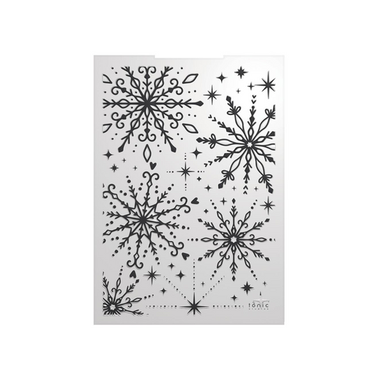 Tonic Studios 3D Embossing Folder: Snowfales