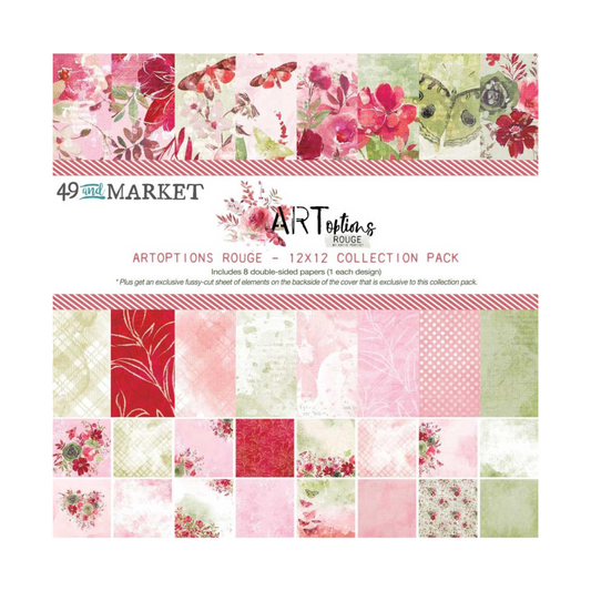 49 And Market ARToptions Rouge Pack 12"X12"
