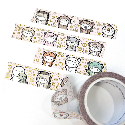 TCMC: "Chinese Zodiac" Foiled Washi Tape