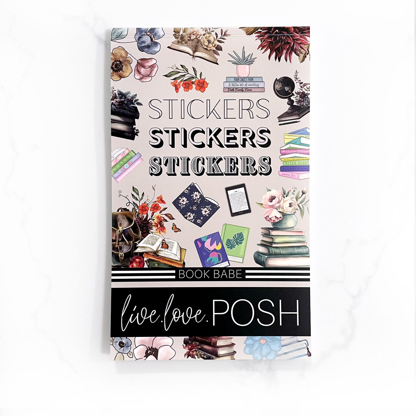 LLP: "Book Babe" Sticker Book