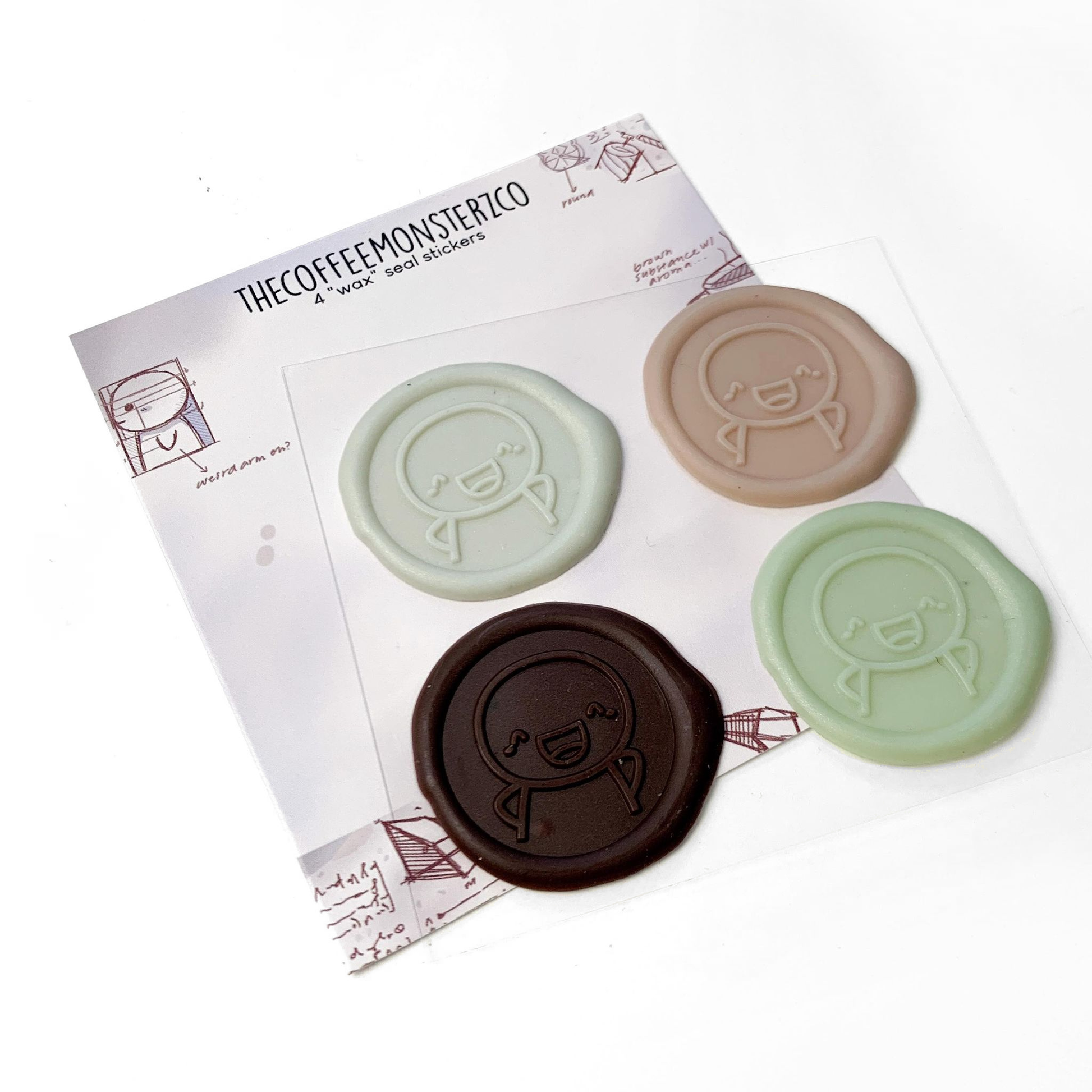 TCMC: Wax Seal Stickers