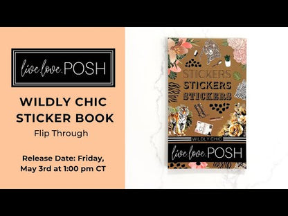 LLP: "WILDLY CHIC" Sticker Book