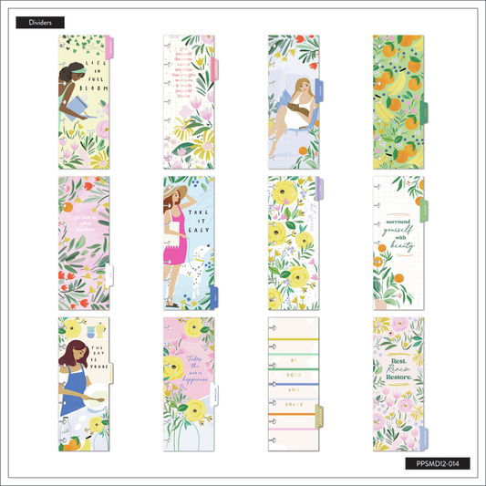 Just Bloom Planner Sticker Book | Decorative Flowers Stickers | Shop Rongrong